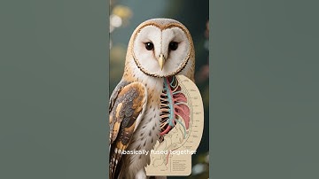 Why do owls rotate their heads almost all the way around?