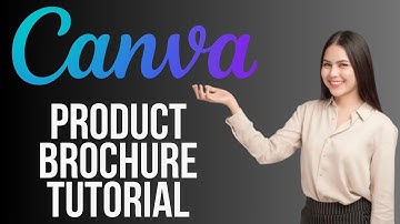 How to make a Product Catalogue in CANVA | Product Brochure Tutorial (2025)