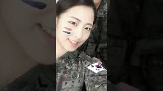 story wa tentara wanita korea selatan cantik dan mematikan#shorts