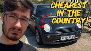 I GOT THE CHEAPEST MINI COOPER AND IM SELLING IT ALREADY