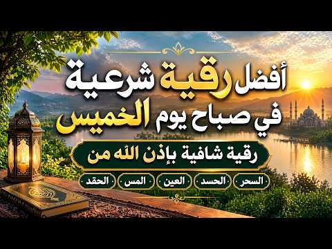 أفضل رقية شرعية في صباح يوم الخميس علاج الحسد_السحر_العين _حفظ وتحصين للمنزل _القارئ السيد على