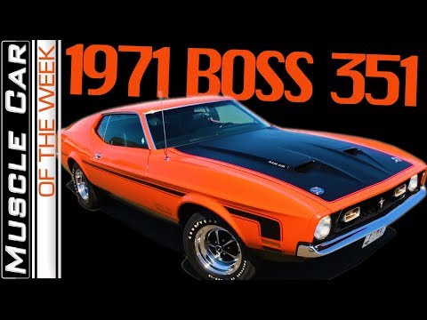 1971 Ford Mustang BOSS 351 - Muscle Car Of The Week Episode 292
