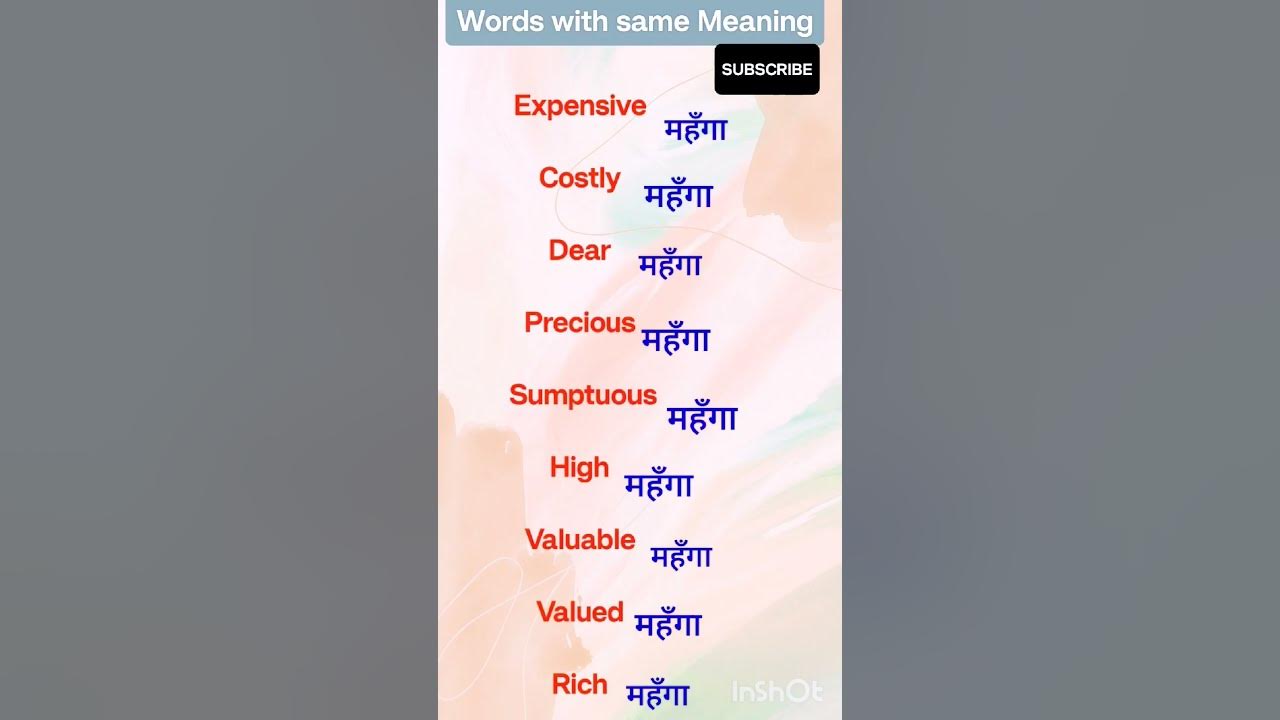 Expensive Synonyms daily Improve Vocab ytshorts viral subscribe YouTube expensive-synonyms-daily-improve-vocab-ytshorts-viral-subscribe-youtube