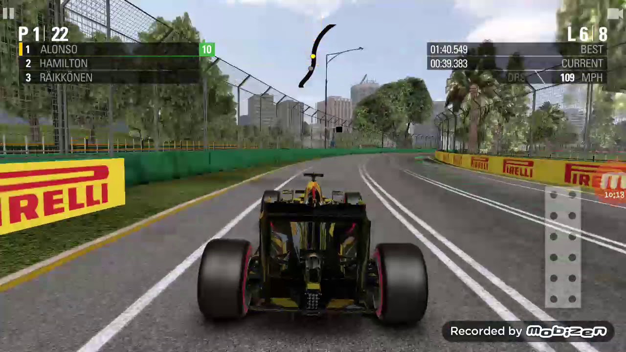 Formula 1 2016 mobile  game 1