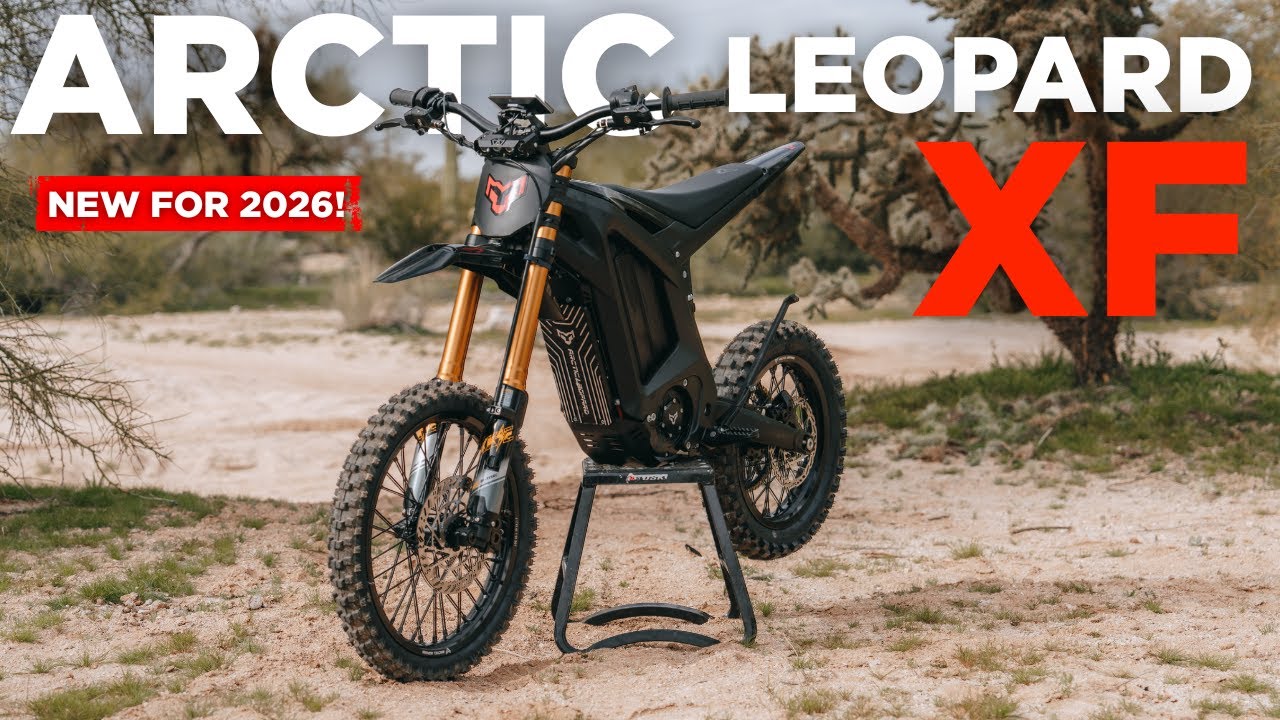 BRAND NEW Arctic Leopard XF | Best small e-moto for $3,699!