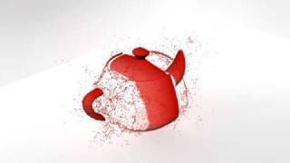 3D Studio Max - Teapot Disintegration
