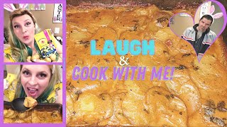 Delicious SMOKY CREAMY VEGAN POTATO AU GRATIN | Easy Vegan Easter Recipes