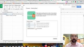 Flubaroo Instructions