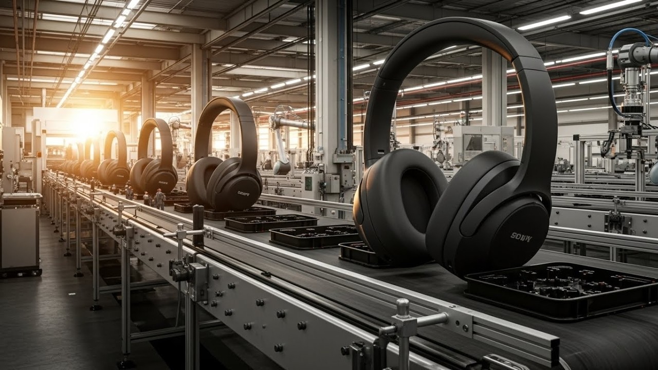 Inside the world's largest headphone factory | showing the full manufacturing process