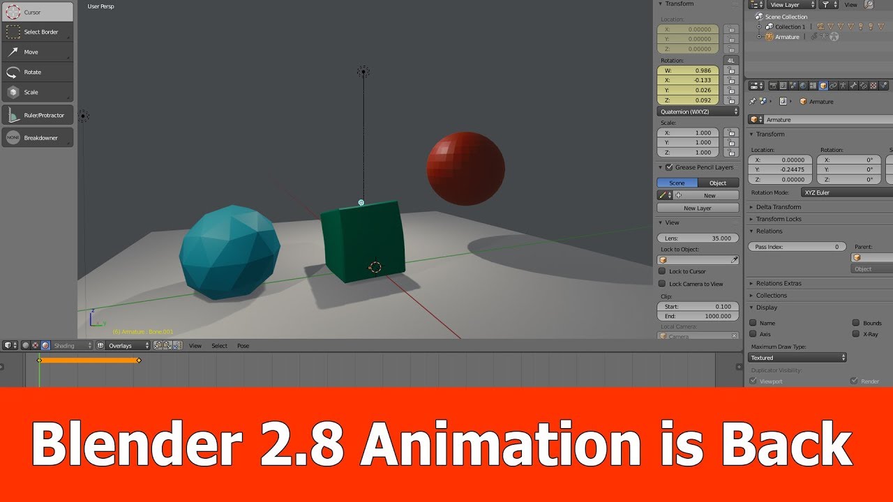 Blender 2 8 Features Animation Youtube