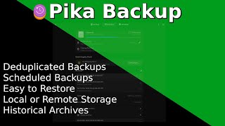 Pika Backup An open source linux backup solution that rivals the ease of Time Machine!