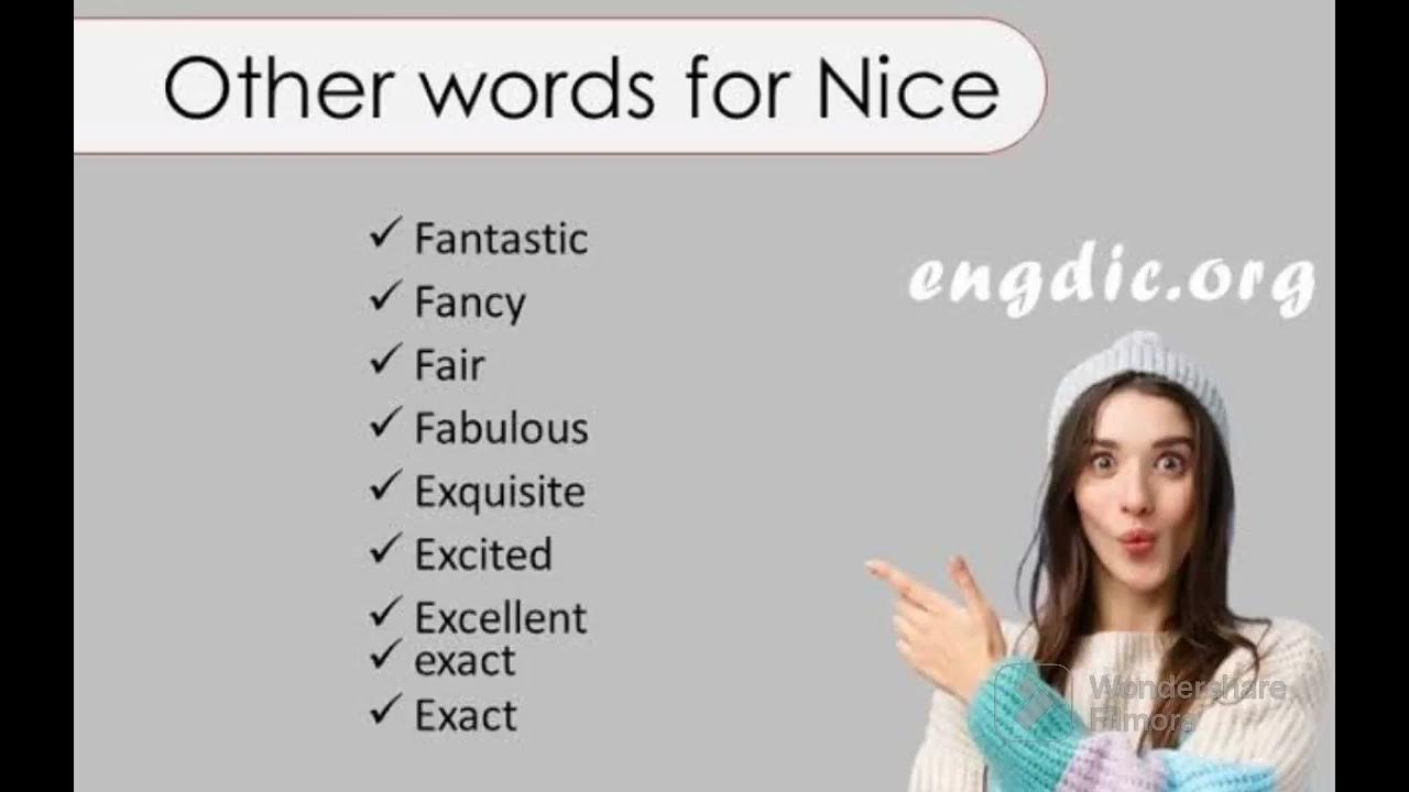 other-words-for-nice-youtube