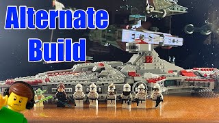 The Republic Light Cruiser | Imperial Light Cruiser Alternate Build (75315)