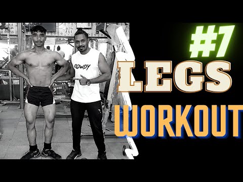 Leg's Workout  At Gym || Dev Fitness ||Ft. Sameer Hasan 😈💪