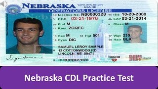 Nebraska CDL Practice Test
