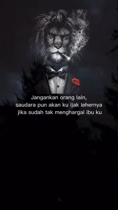 jangan pernah menghina ibuku kalau gak mau tersakiti