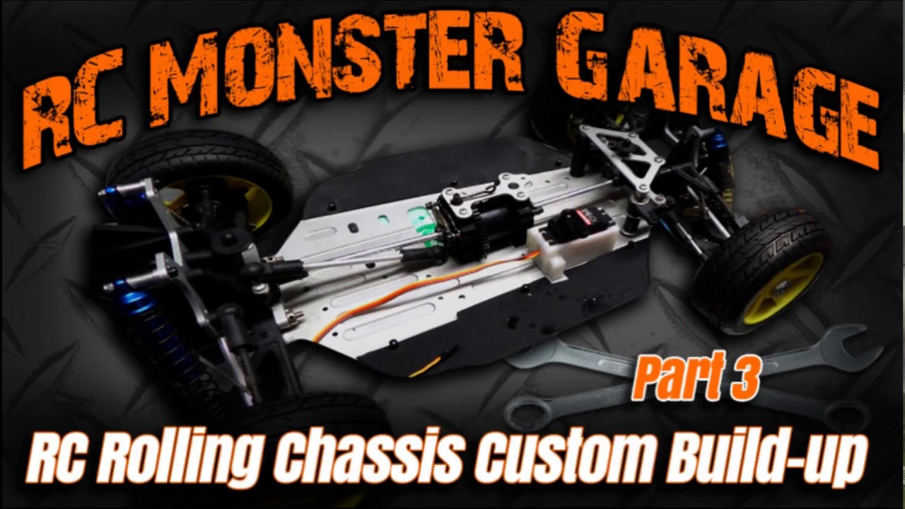 RC Rolling Chassis Custom Build up Part 3 YouTube