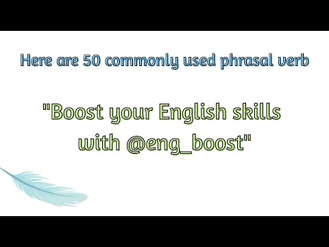 50 Essential Phrasal