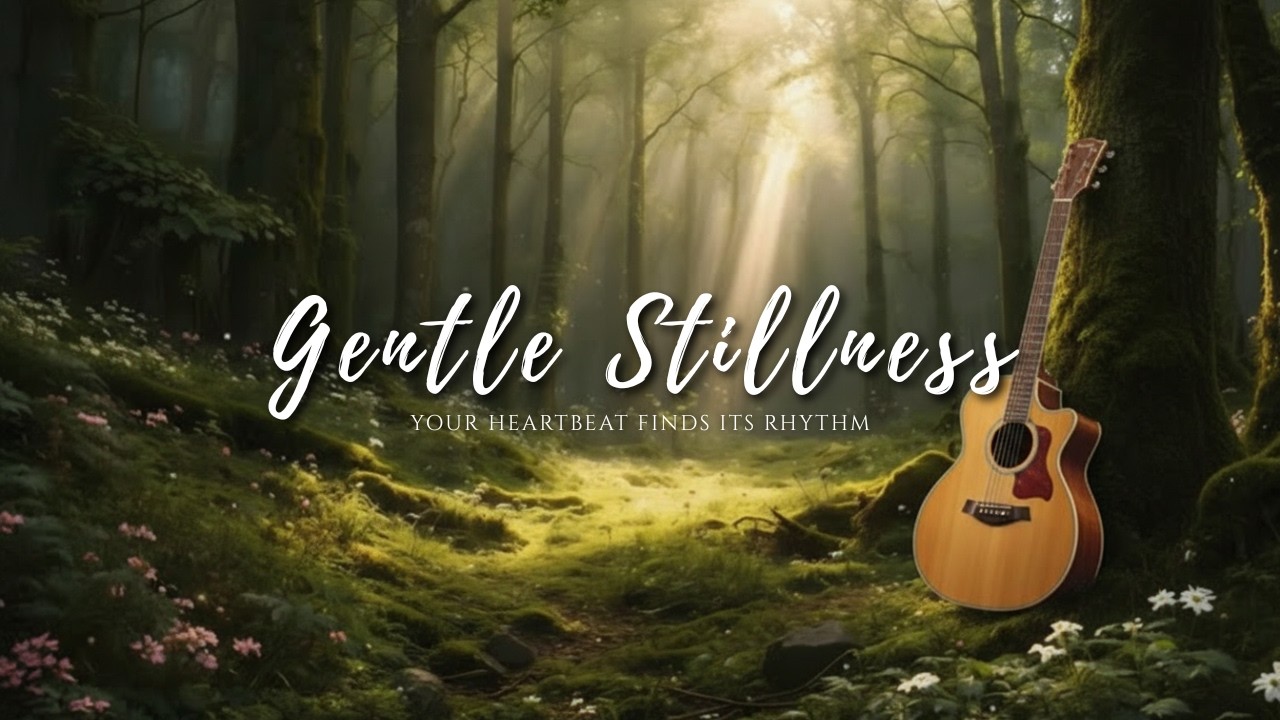 Relaxing Acoustic Guitar Music for Sleep & Night Anxiety Relief 🌙 Soft Shadows Pass