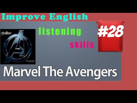 Improve English Listening Skills - Short Story 28 - Marvel’s The Avengers
