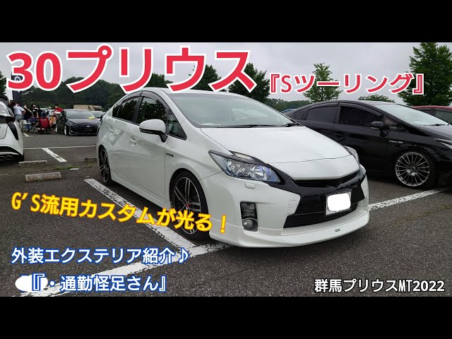 大人気の30系をかっこよくカスタム！30プリウス・Sツーリング【通勤怪
