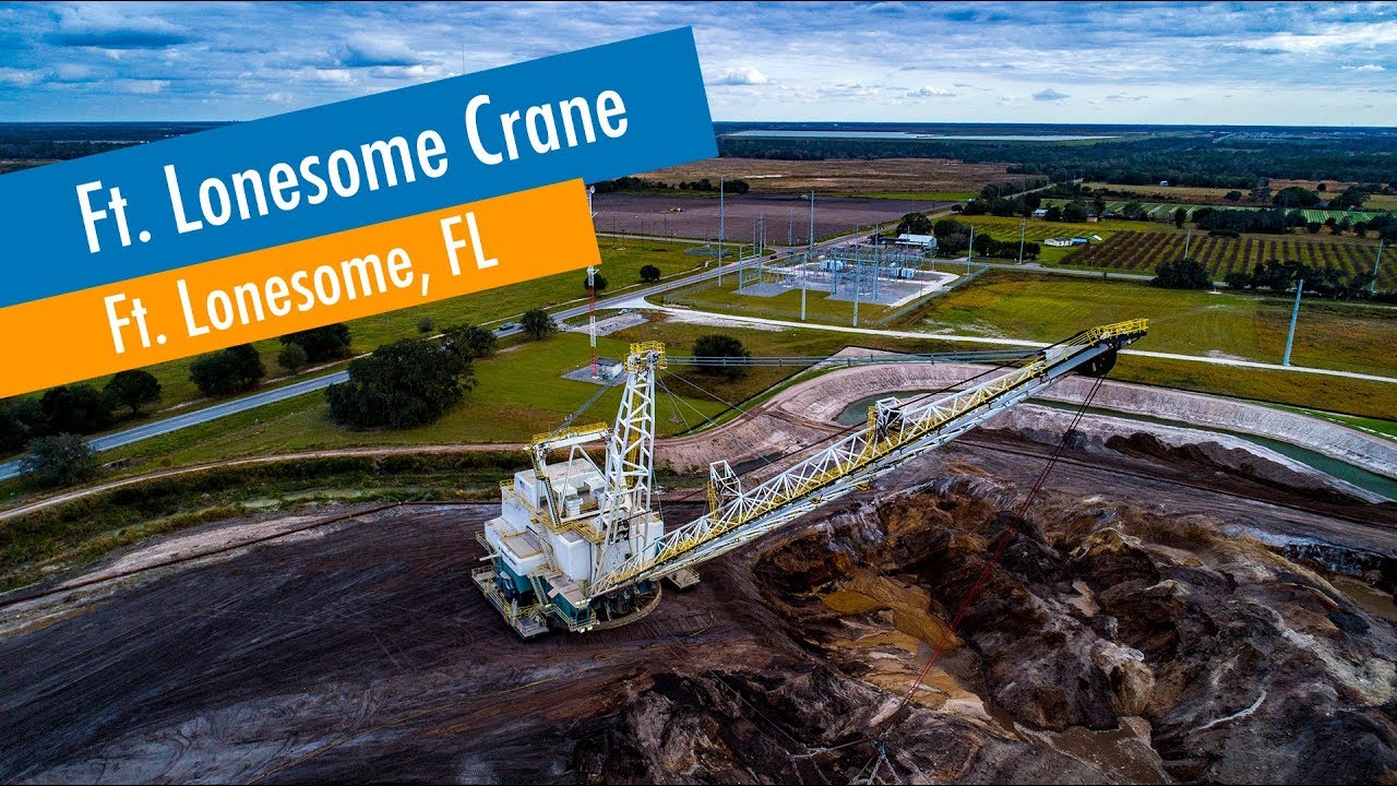 Fort Lonesome Crane Ft. Lonesome, FL YouTube
