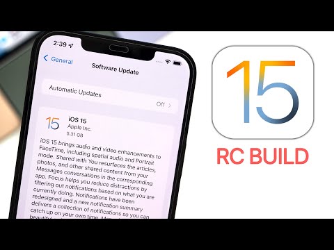 iOS 15 RC Released - What's New?