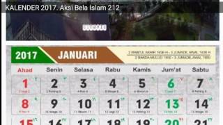 KALENDER 2017 'AL QURAN IMAM KAMI'