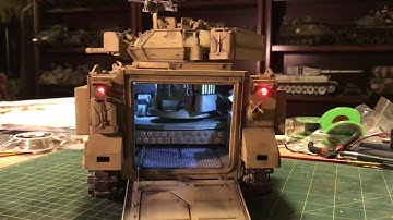 RC 1/16 scale M-113A1 Medium Recon Vehicle (MRV) Australian Army 1980s build