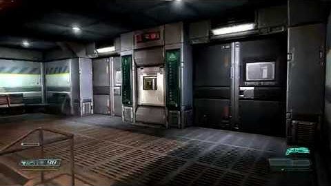 Doom 3 part 15 light machine gun