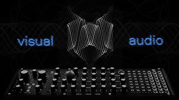 Audio Visualization. Behringer Neutron and "Oscilloscope"  by Jerobeam Fenderson and Hansi3D