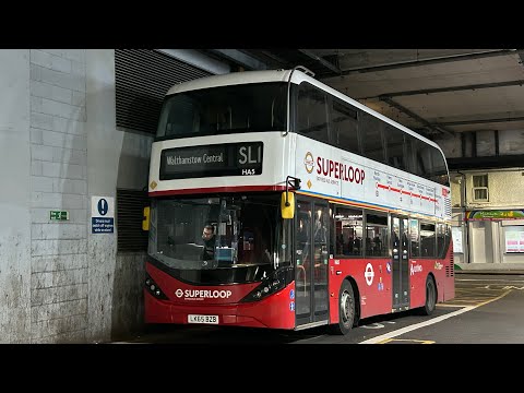 FRV. Arriva Superloop Route SL1. Walthamstow Central - North Finchley. E400H City HA5 (LK65 BZB)