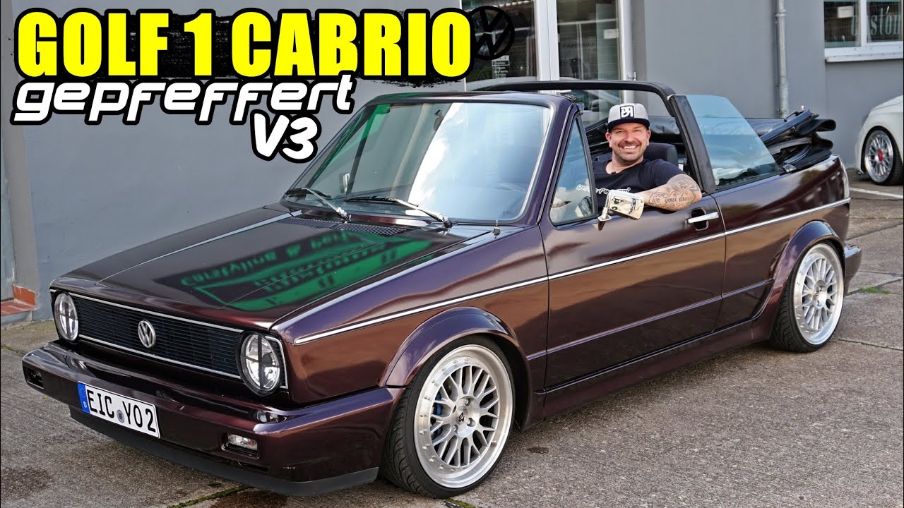 Klassisches Cabrio mit gepfeffert V3