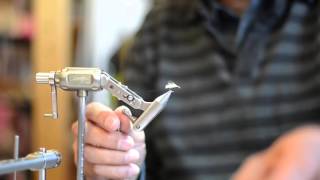 Marc Petitjean tying a Needle fly