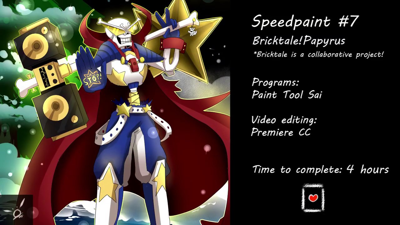 Speedpaint #7: Bricktale Papyrus!