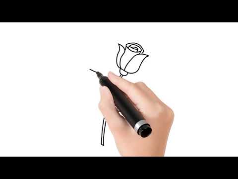 Рисуване на различни видове пролетни цветя |Роза | Лале | Момина сълза |  Как се рисуват цветя |