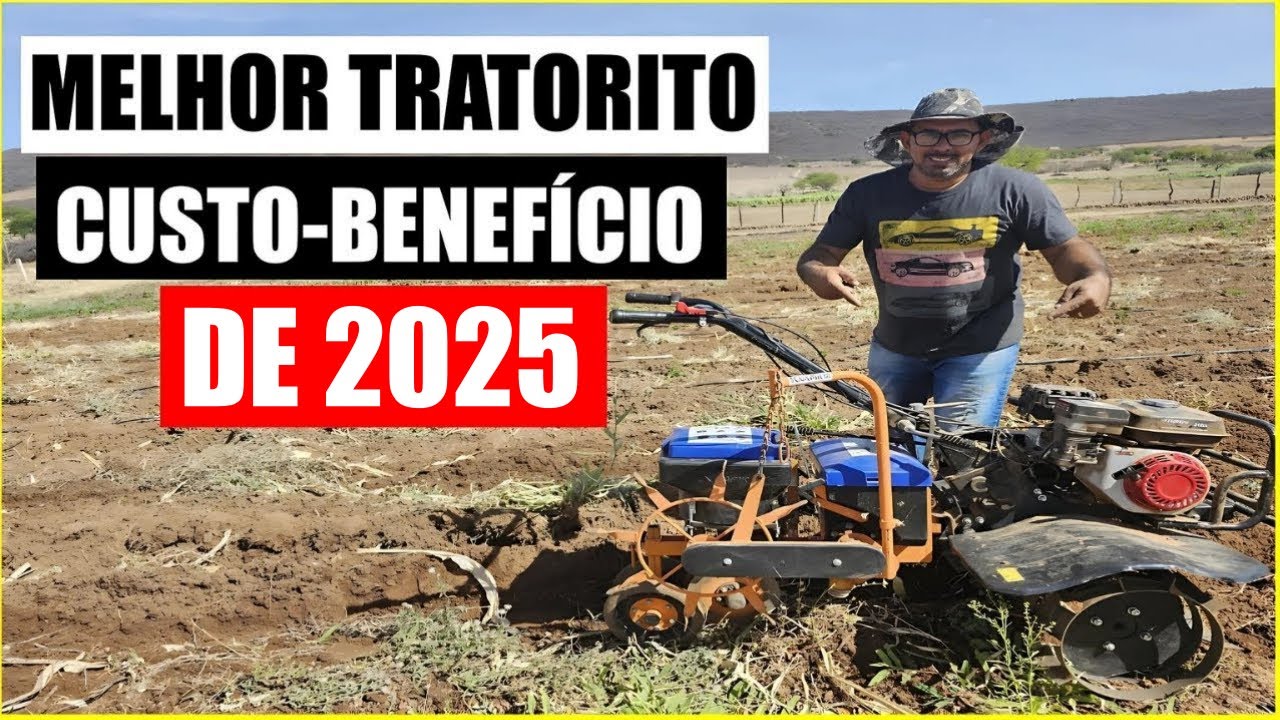O MELHOR TRATORITO CUSTO-BENEFÍCIO DE 2025: VEJA O QUE ELE FAZ NA ROÇA!