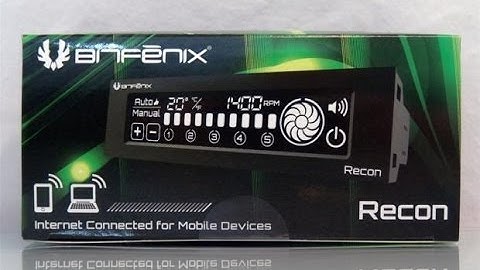 BitFenix Recon Fan Controller Unboxing