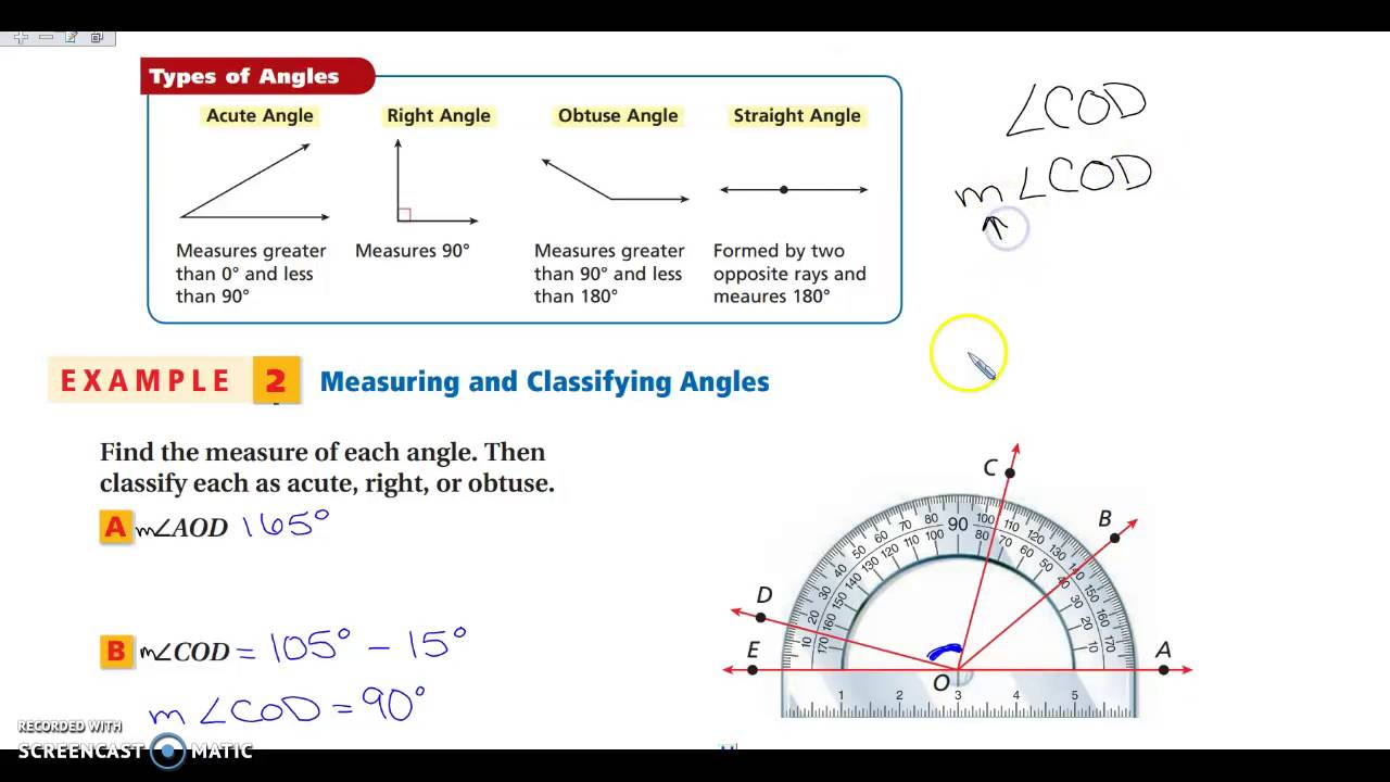 lesson 1 3 problem solving measuring and constructing angles