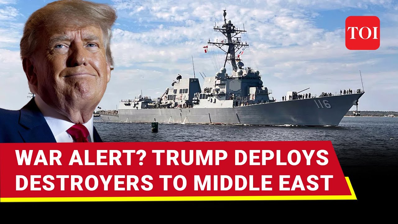 Middle East War Inevitable? Trump’s Warship Armada Sails For Israel Ahead Of Iran’s Revenge Attack