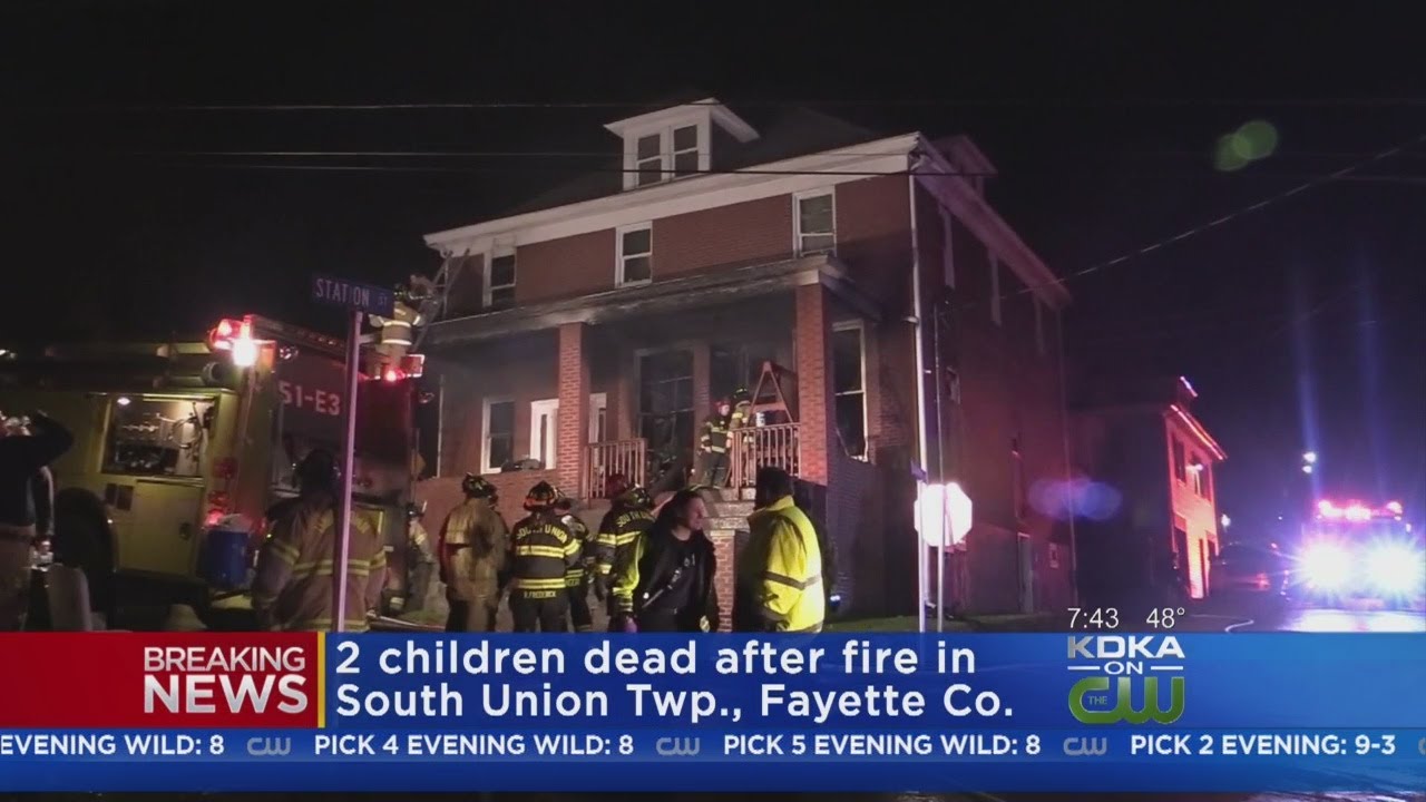 2 Children Killed In House Fire In South Union Twp. - YouTube