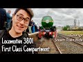 Locomotive 3801 First Class Compartment Steam Train Ride in Orange, NSW - A legend of steam