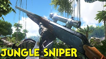 JUNGLE SNIPER! - Ark: Survival Evolved - Ep.2