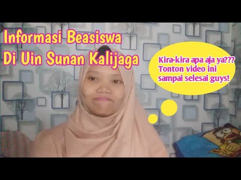INFORMASI BEASISWA UIN Sunan Kalijaga Yogyakarta.
