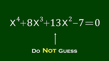 A Nice Algebra Problem | Math Olympiad | Find all solutions