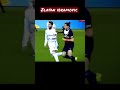 Zlatan Ibrahimovic vs Ramos (PSG vs Real madrid ) crazy tackel 😤
