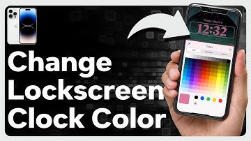 How To Change Color Of Time On iPhone Lock Screen