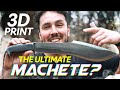 A real 3d printed machete best machete ever