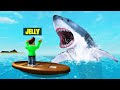 ESCAPE From THE MEGA SHARK Or LOSE! (Roblox Sharkbite)