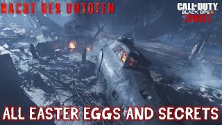 Famous Nacht Der Untoten Remastered - All Easter Eggs and Secrets (Black Ops 3 Zombies) Net Worth